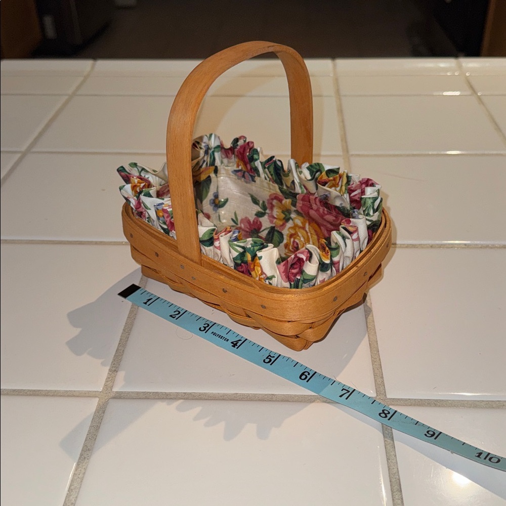 🐈‍⬛ Longaberger HORIZON OF HOPE breast cancer awareness liner & protector 🐈‍⬛ - Picture 2 of 6